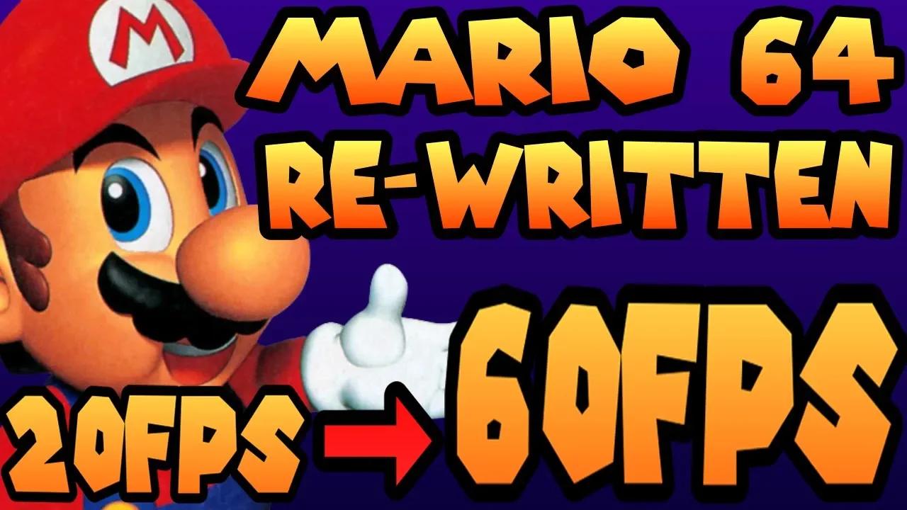 FIXING the ENTIRE SM64 Source Code (INSANE N64 performance)