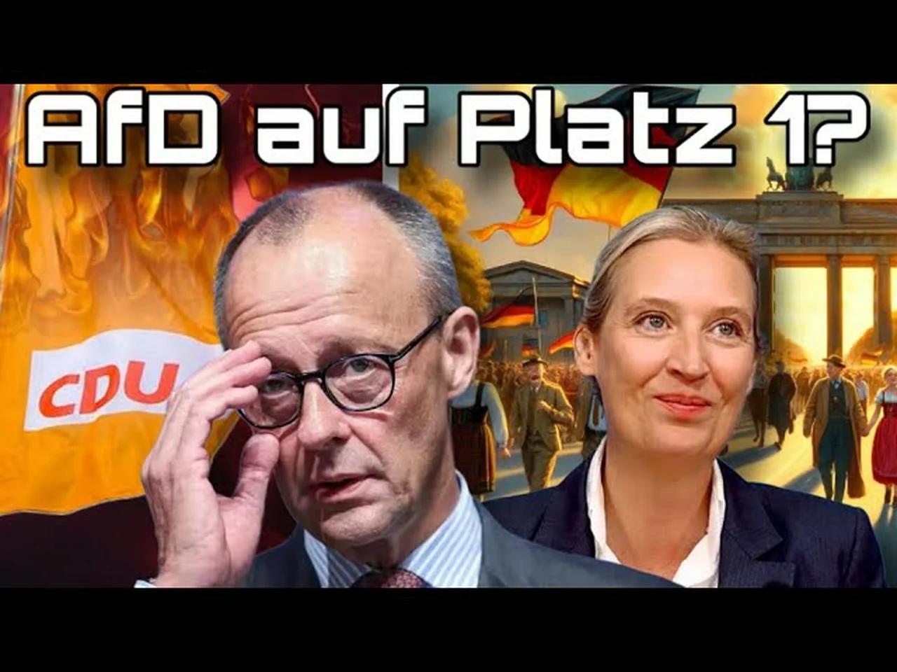 Selbstmord der CDU: AfD bei Wahl auf Platz 1?