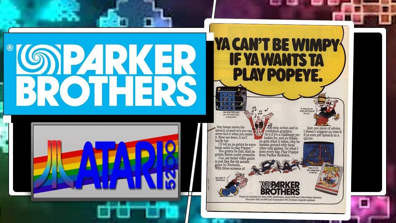 Parker Brothers Games On The Atari 5200 Part 2