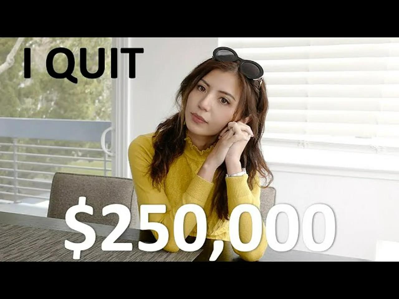 Quit My 250,000 Tech Job After Learning 1 Thing About Money
