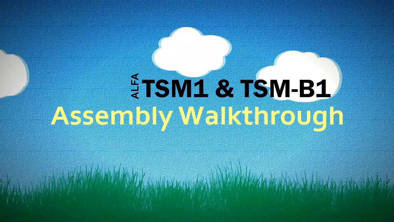 How to assemble ALFA TSM1 and TSM-B1 Stainless Steel Marine & RV mount ...