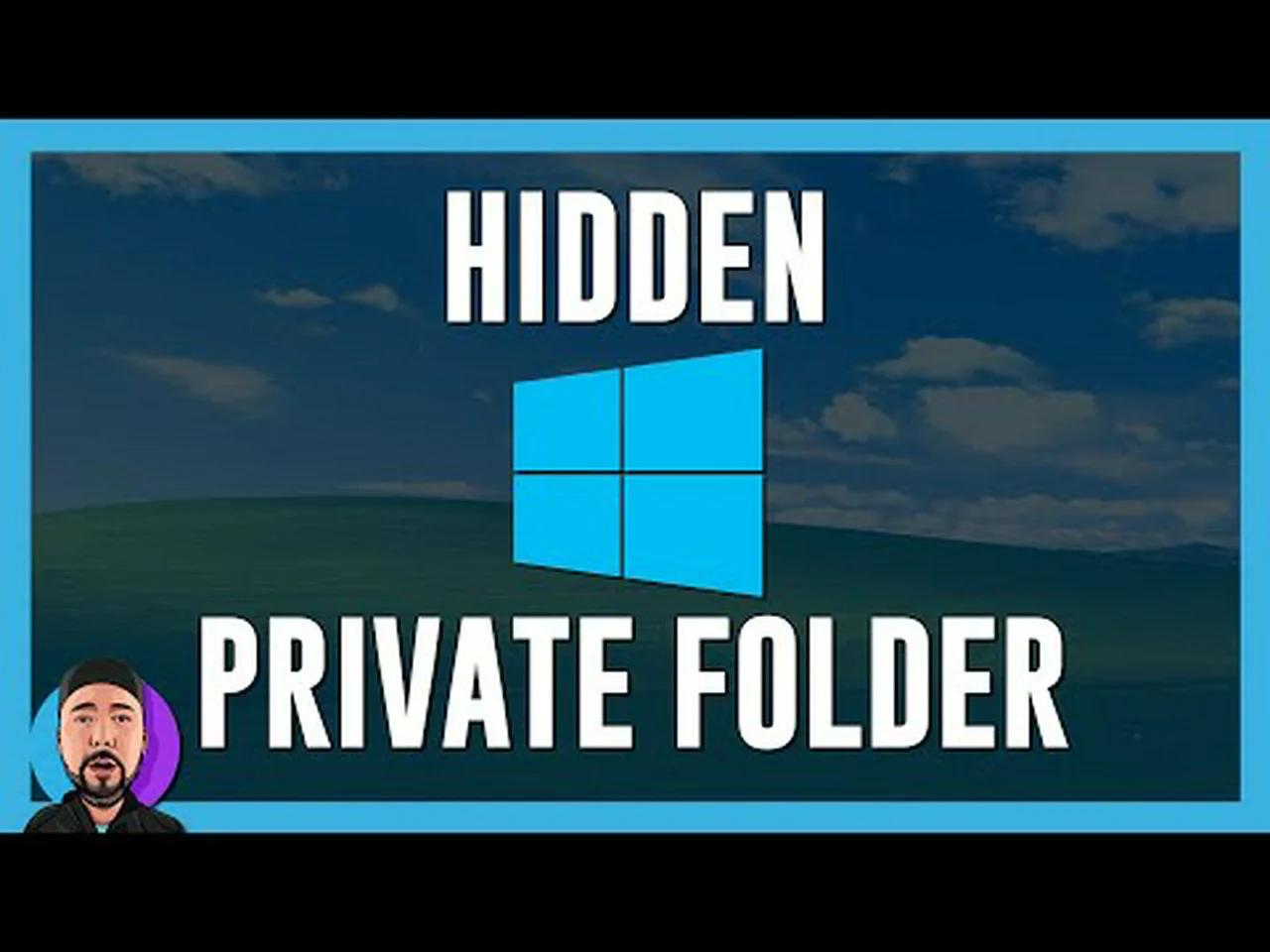 Create a Private Hidden Folder on Windows