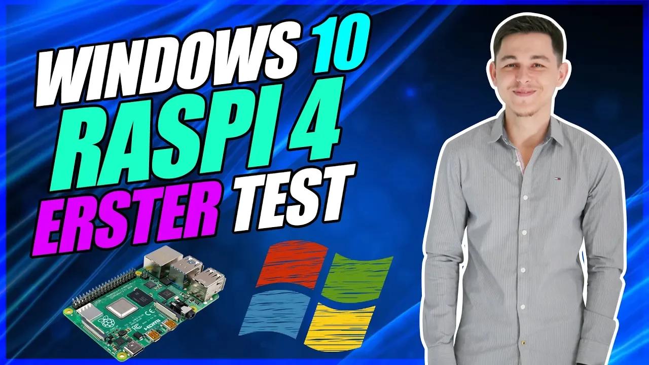 raspberry pi 4 windows 10 arm