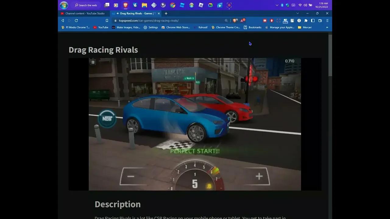 Sonic Gaming Playing Drag Racing Rivals All 5 Careers (Full Gameplay)