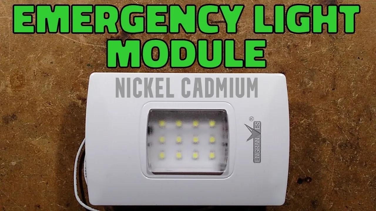 Unusual circuitry twist - emergency light module