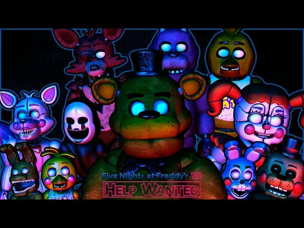 Five Nights at Freddys VR Help Wanted scary gameplay