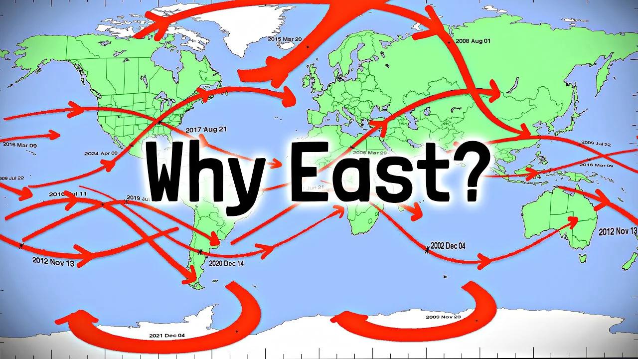 DOES TIME BECOME EARLIER OR LATER WHEN YOU MOVE EAST TO WEST visual data 2