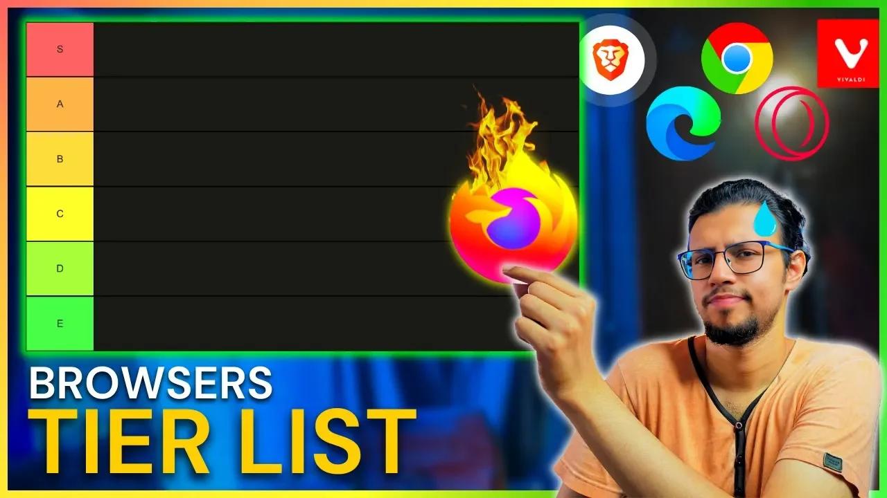 Browsers Tier List for User Experience & Features!