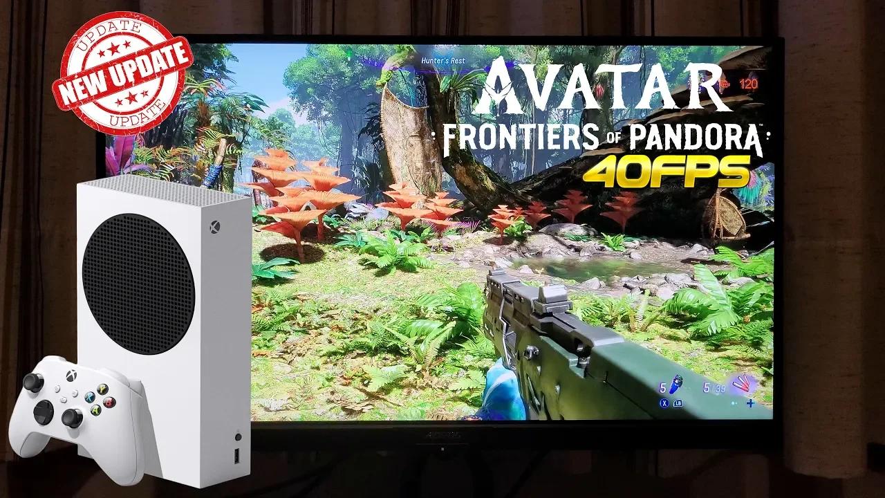 AVATAR NEW 40FPS MODE XBOX SERIES S POV GAMEPLAY TEST