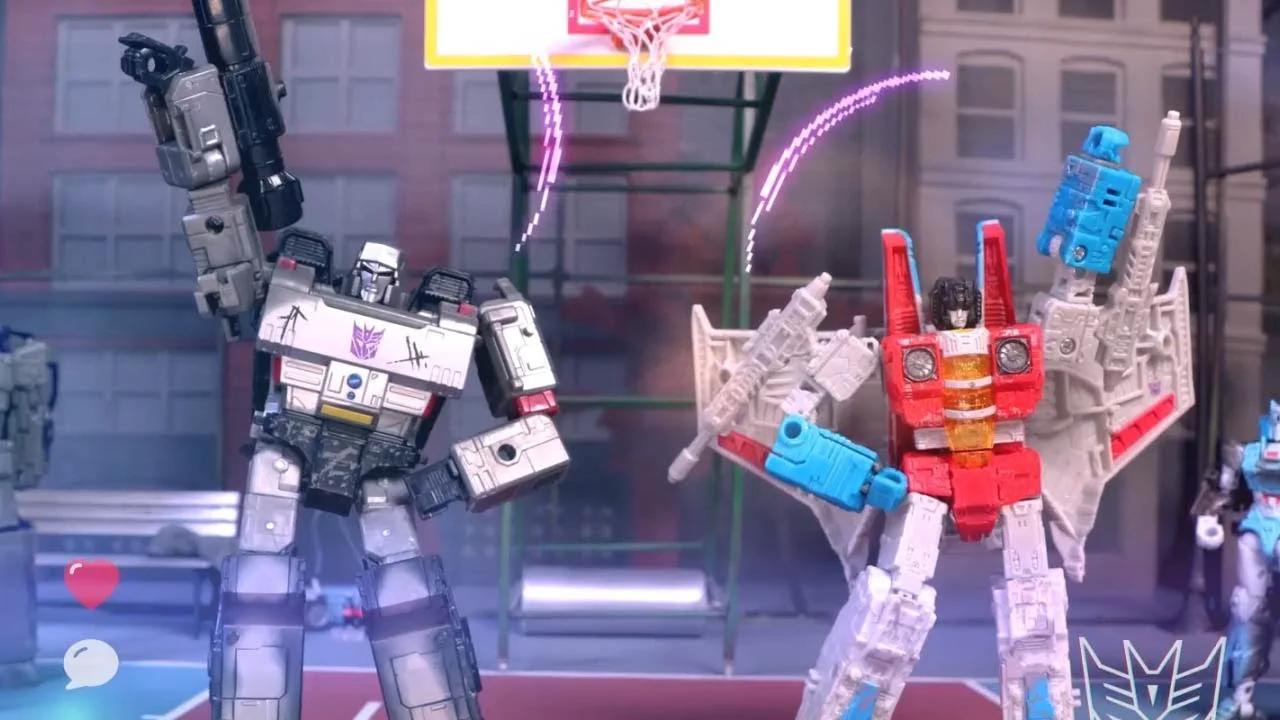 Transformers Netflix The Bot Dance Off Stop Motion