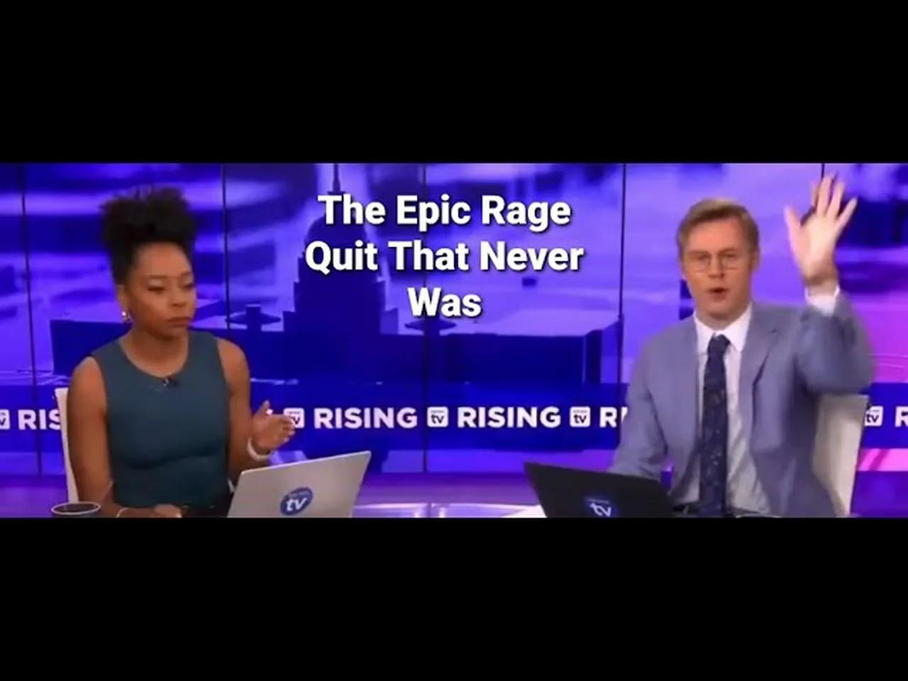 Robby Soave Tries To Rage Quit Debate With Briahna Joy Gray On