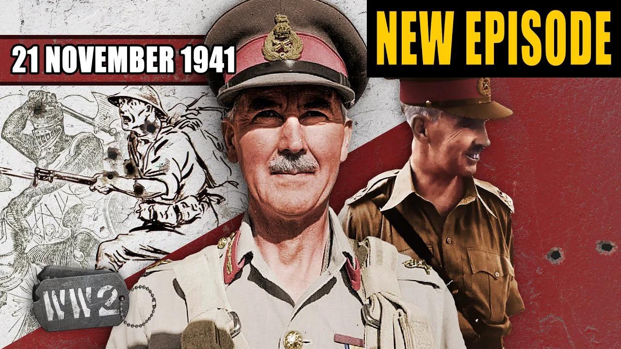 Surprise Attack On Rommel! - Operation Crusader Begins - WW2 - 117 ...