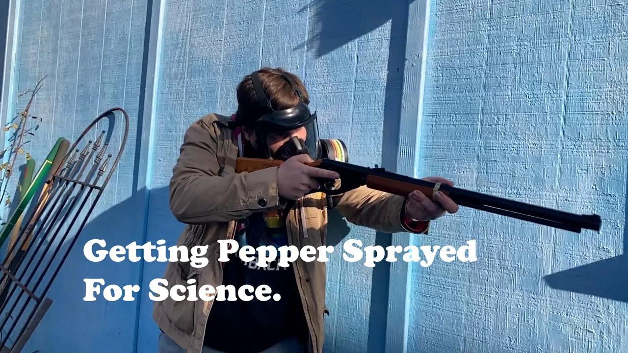 Getting Pepper Sprayed for Science