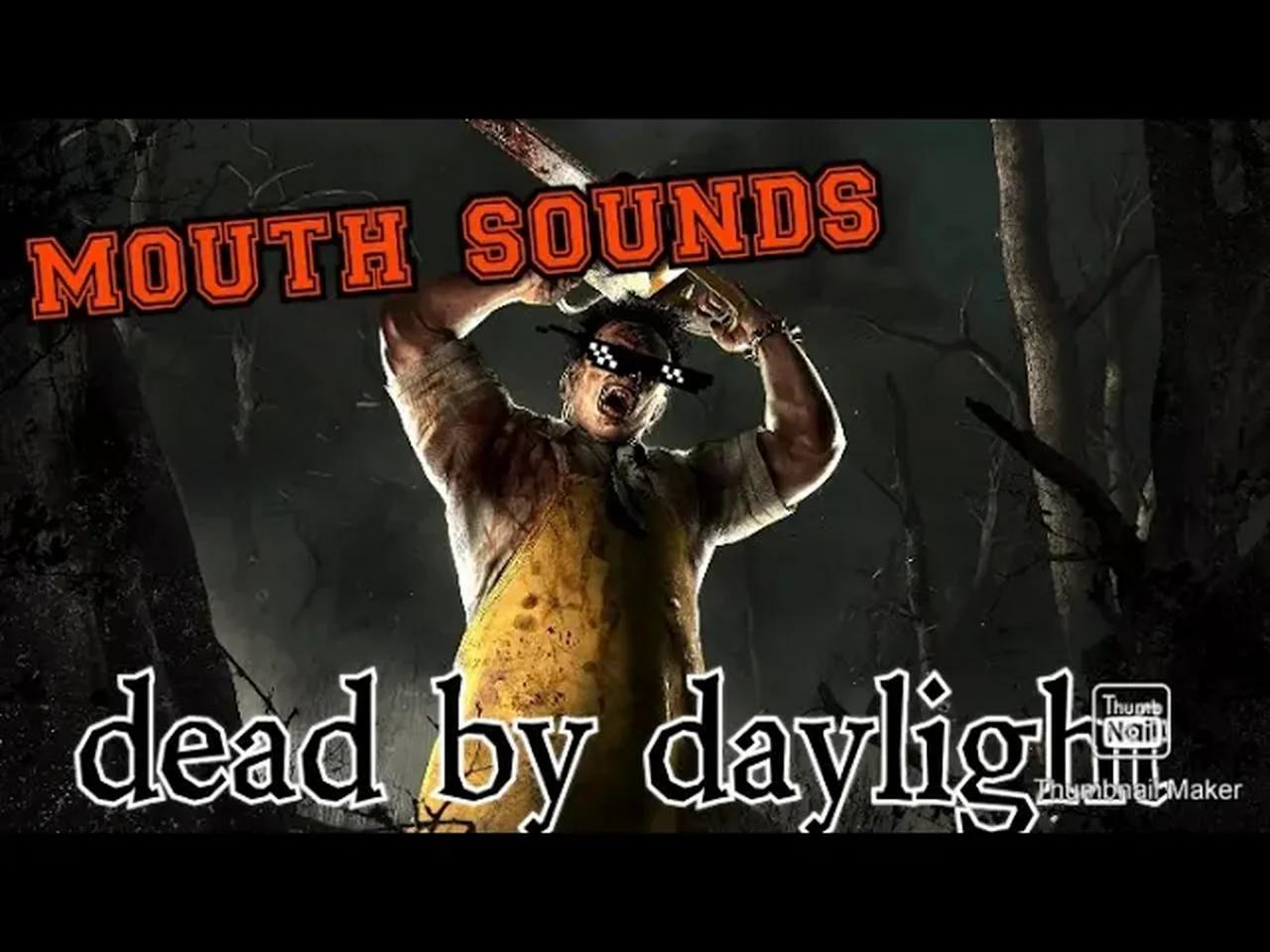 ASMR🍹dead by daylight w/ intense mouth sounds