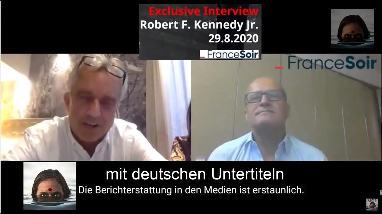 ⁣Interview Robert F. Kennedy Jr. einen Tag nach seiner Berliner Rede (deutsch untertitelt)