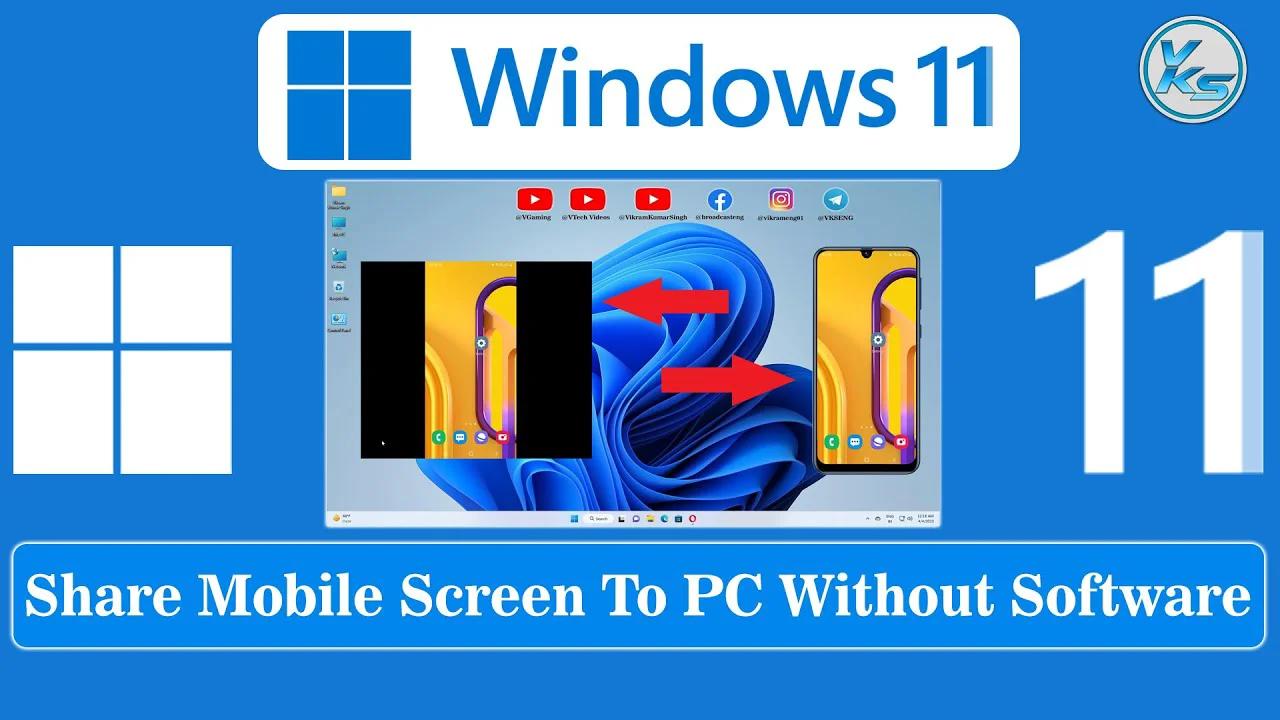 cast windows 11 screen to android tv