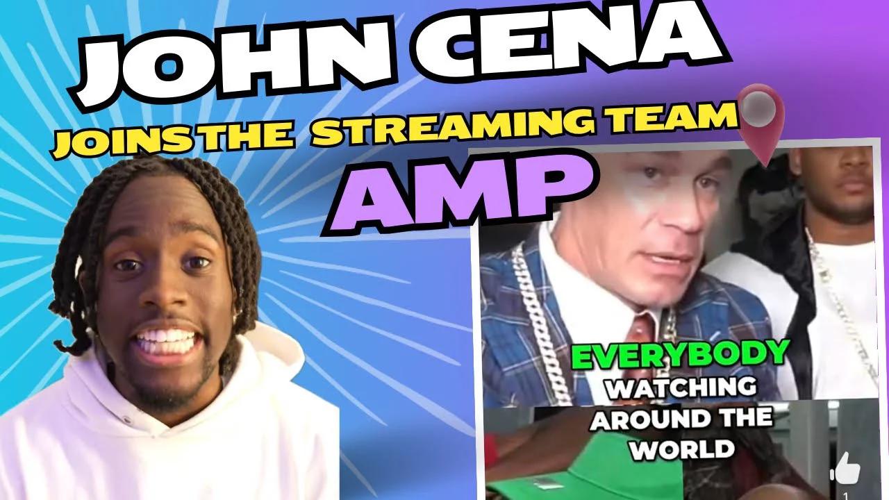Youtuber Reacts To John Cena X Kai Cenat Irl Stream Imaoёяшвёяфе