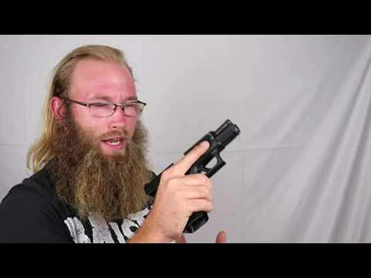 How to unload a semi automatic pistol the right way and the wrong ways