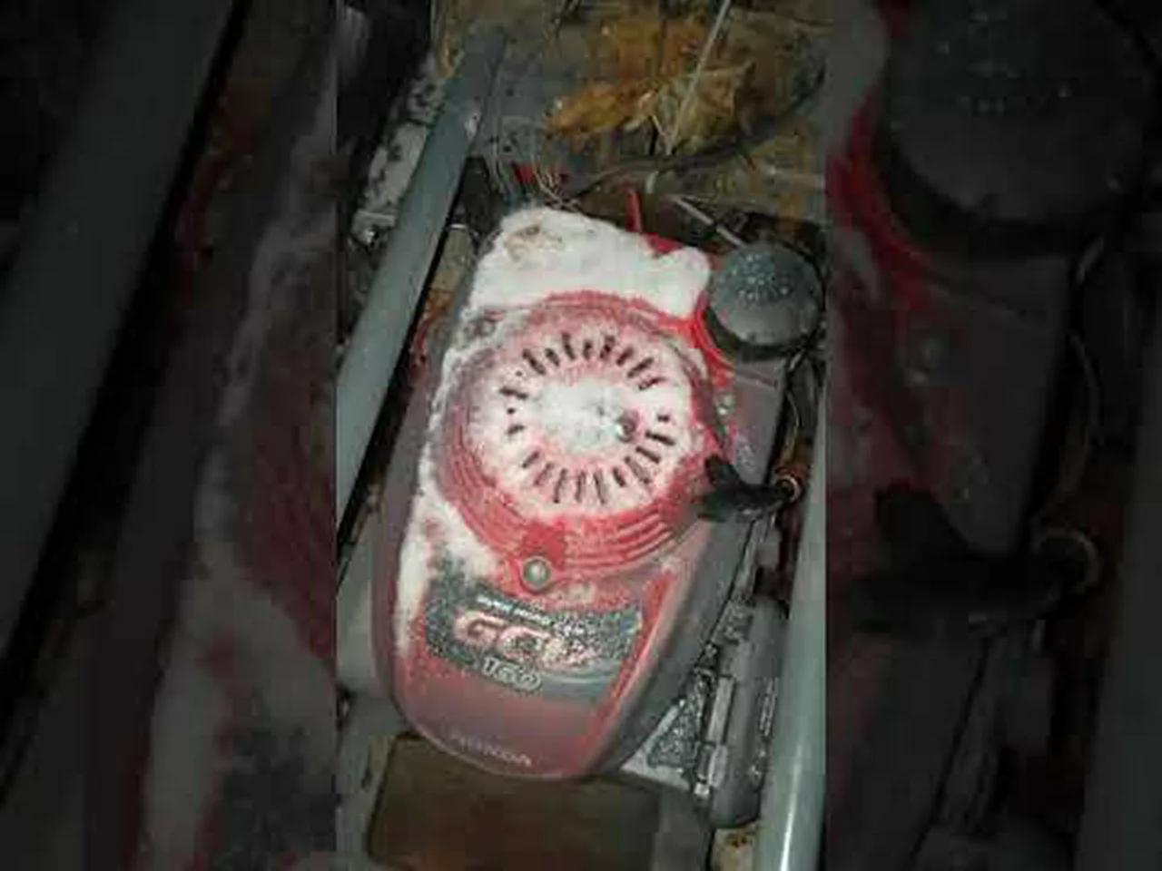 Honda GCV160 Riding Mower Cold Start