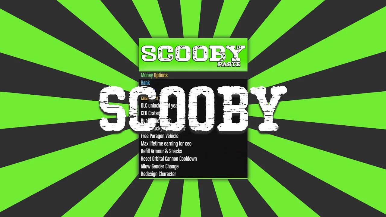 SCOOBY FREE MOD MENU SHOWCASE MONEY RP GUN MONEY LOOPS GTA ONLINE VHBsrXmC0yQ