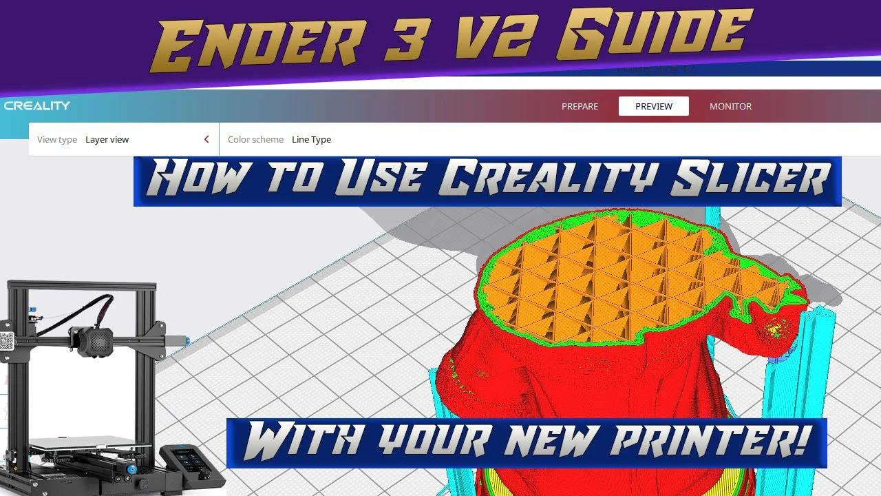 Creality Slicer 4 2 Using The Software That Comes With The Ender 3 V2