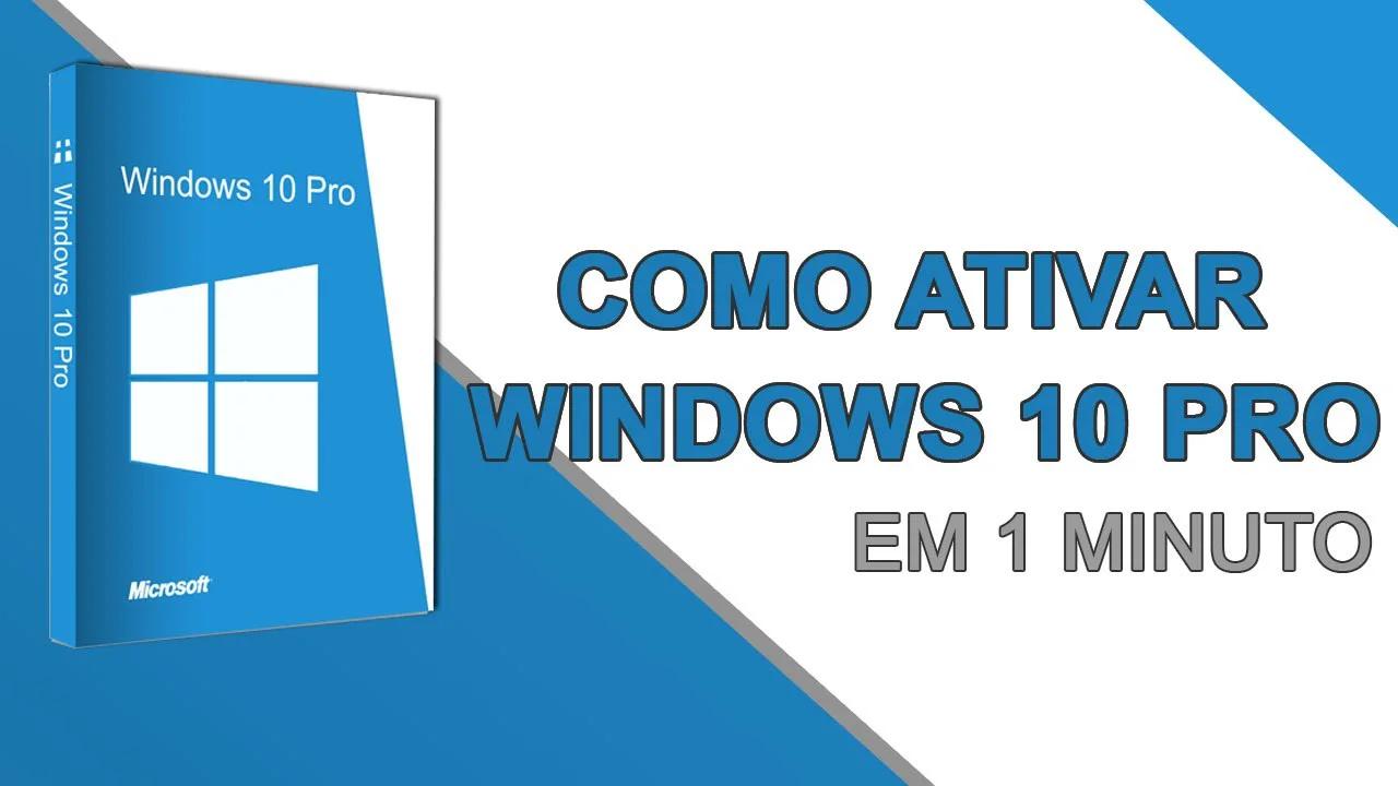 como ativar o windows 10 pro no pc
