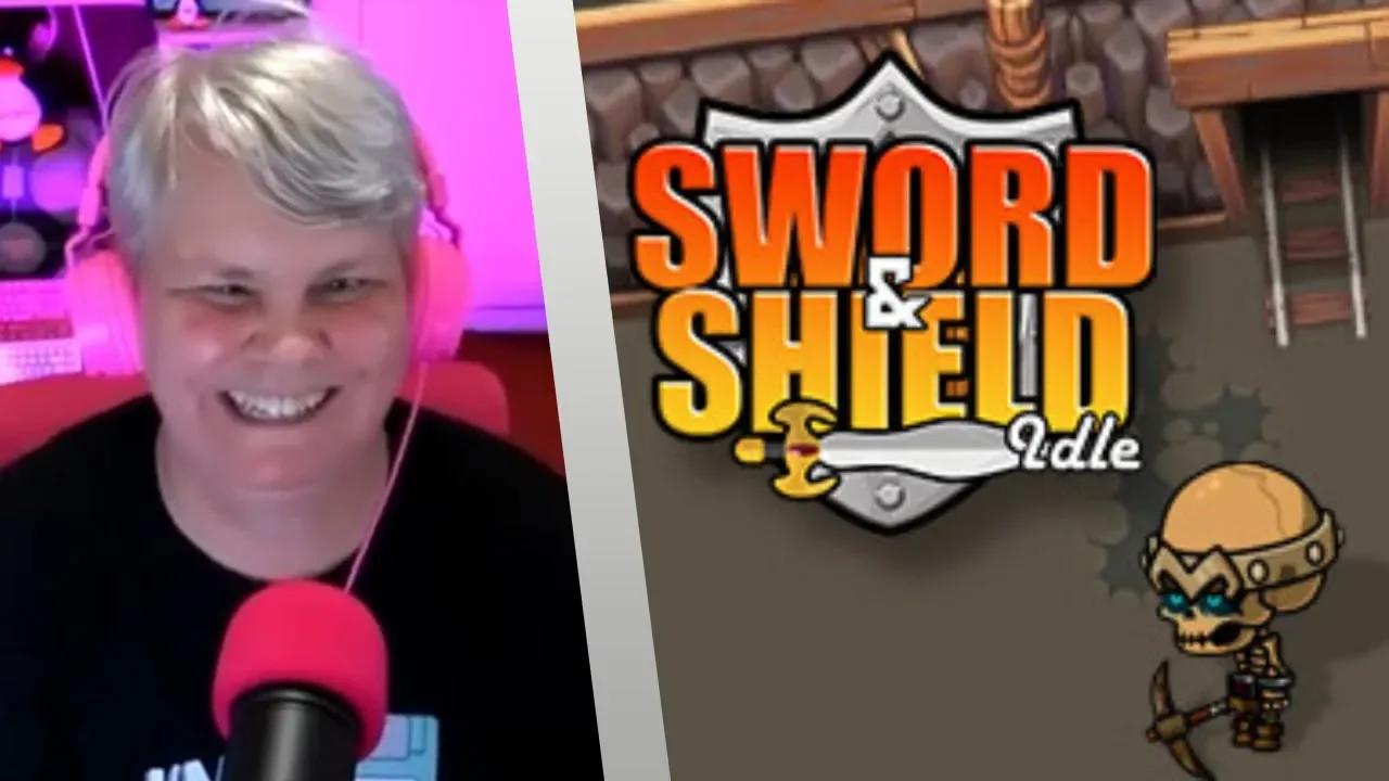 Sword and shield idle a relaxing clicker game for linux