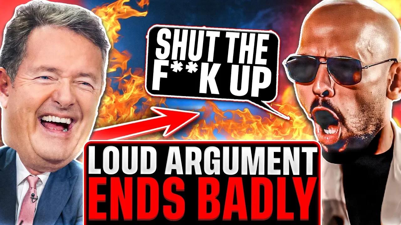 Andrew Tate And Piers Morgan BLOW UP As HEATED Debate GOES NUCLEAR