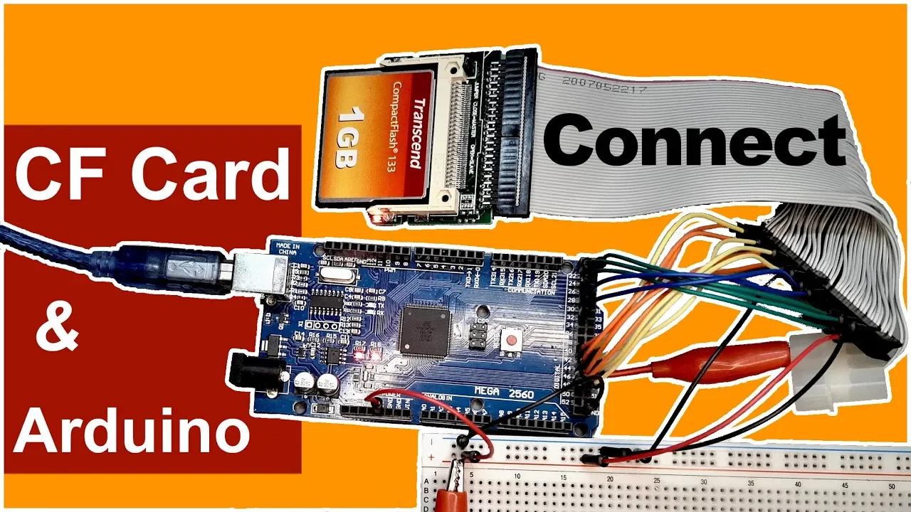 How to Save Arduino Data on a Compact Flash Card