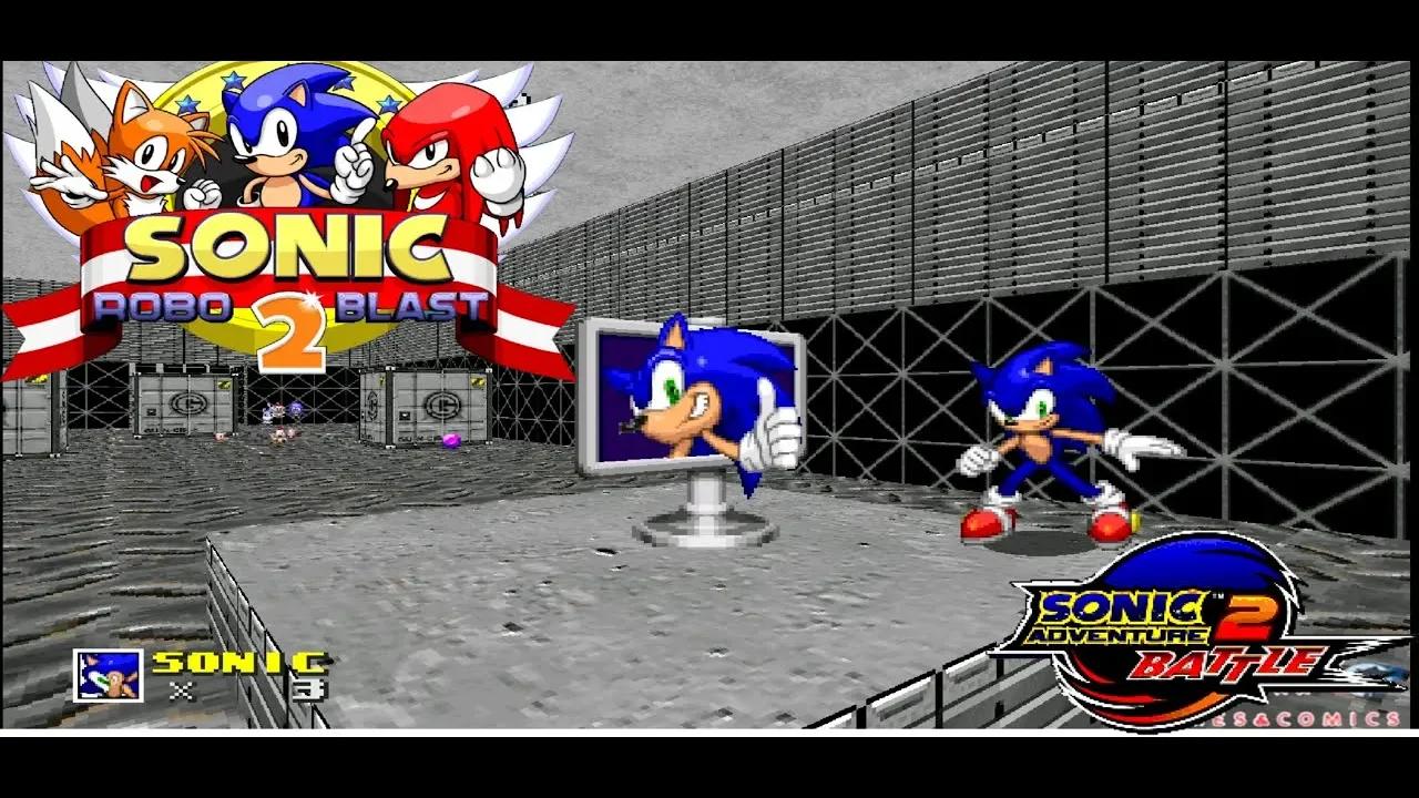 Sonic RB2 Sonic Adventure 2 Battle Prison Lane Gameplay[2024] (4k60Fps ...