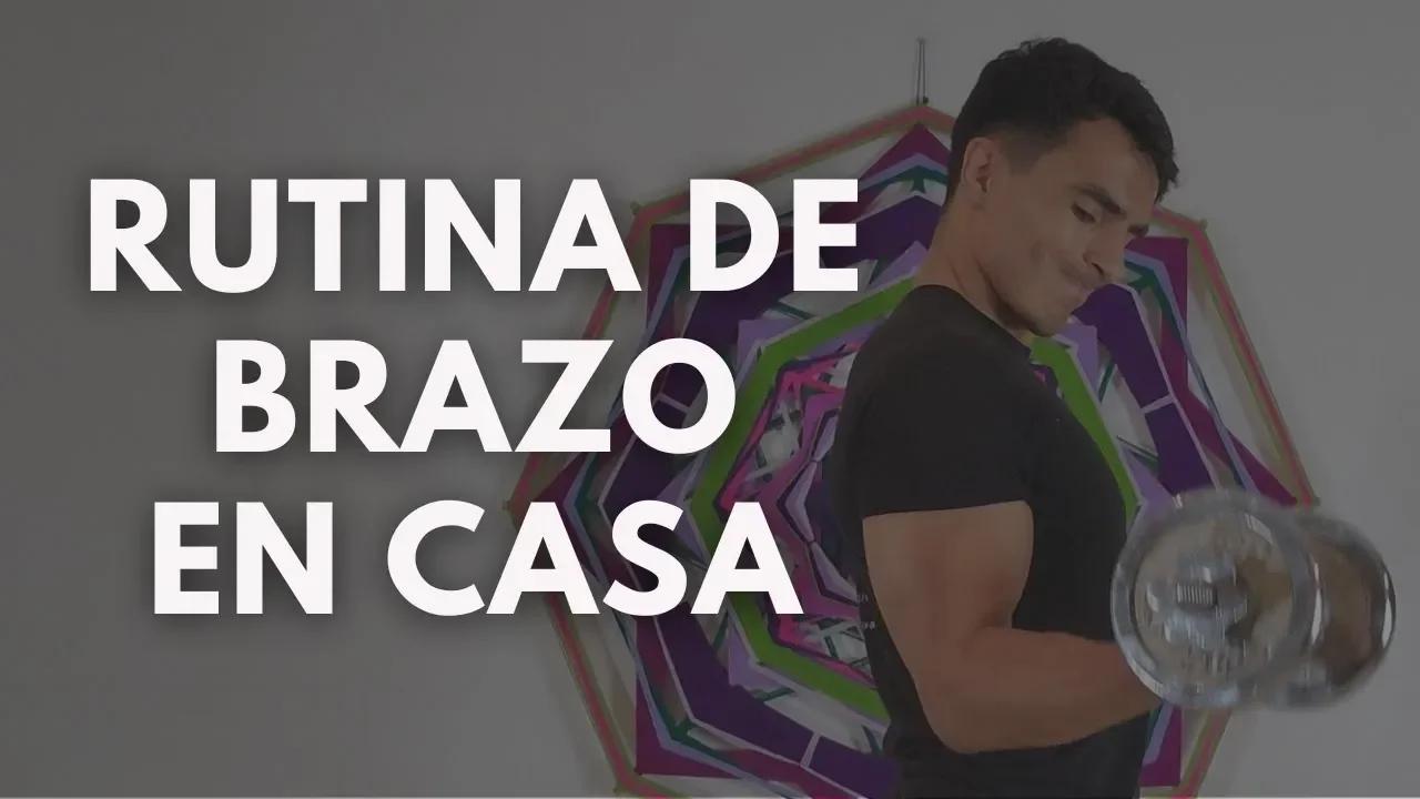 Rutina De Brazo Completo En Casa Con Mancuernas