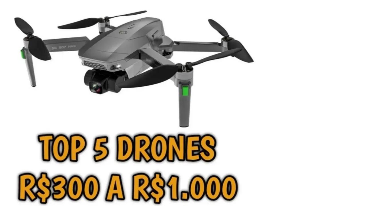 TOP 5 MELHORES DRONES BONS E BARATOS PARA INICIANTES