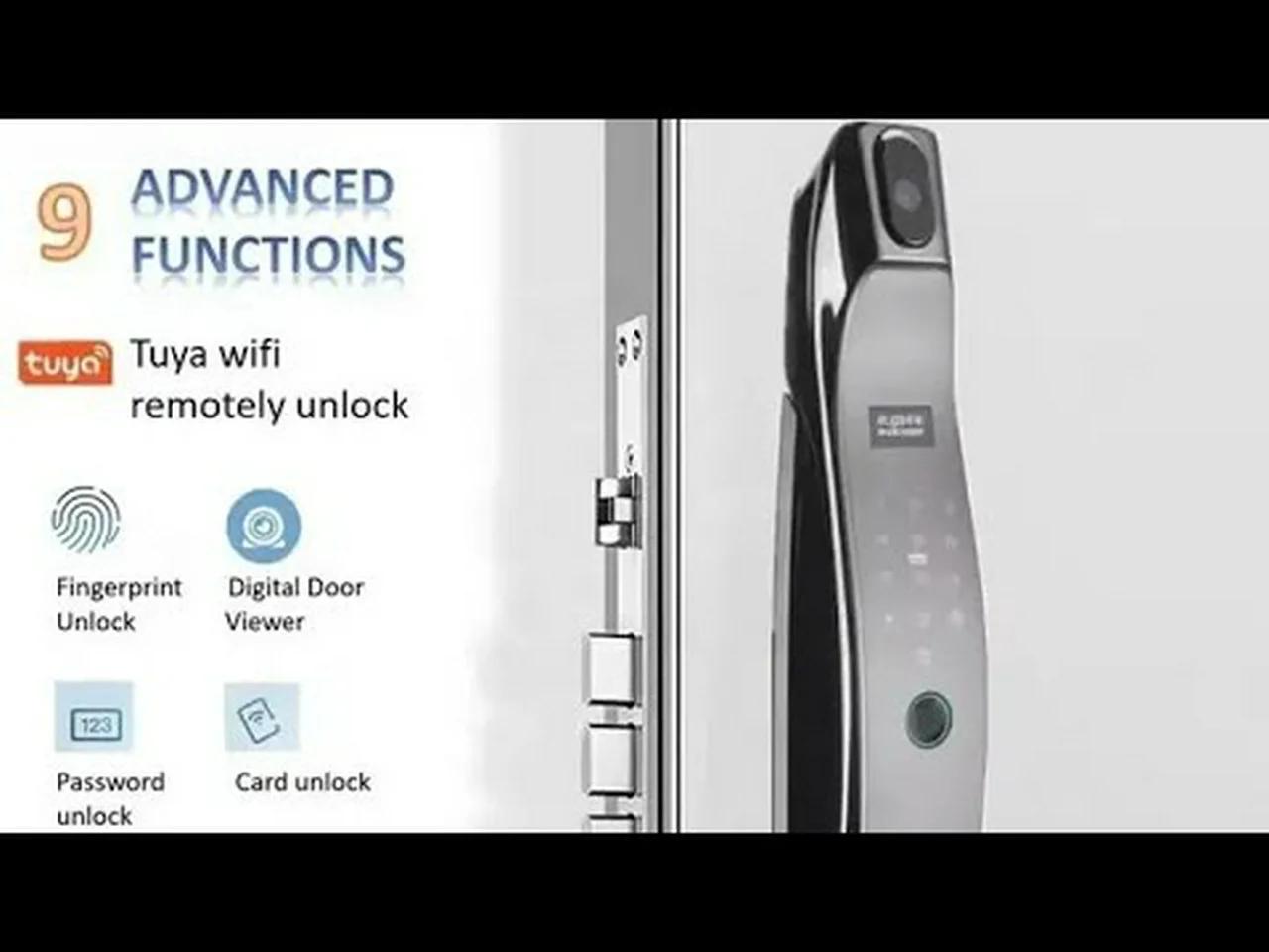install smart door lock step step fast and easy