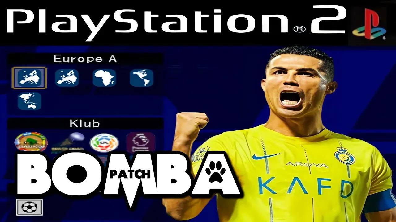 BOMBA PATCH 2024 PS2 ISO WINNING ELEVEN PLAYSTATION 2