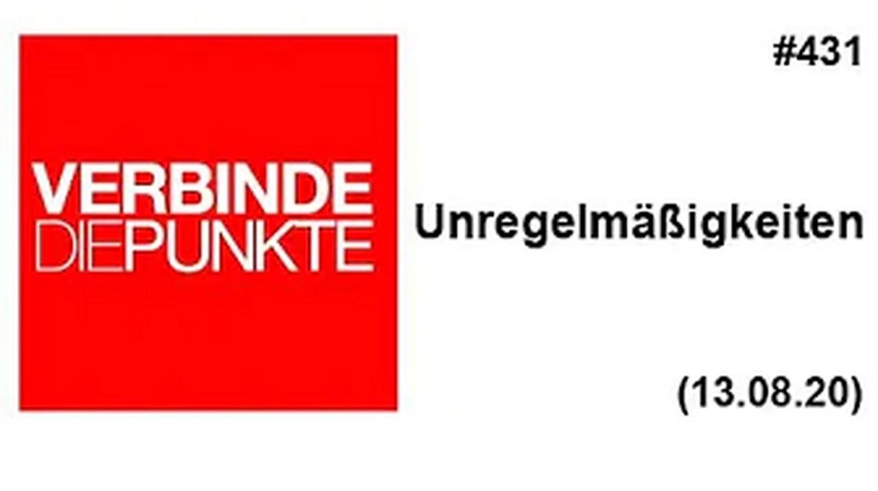 Verbinde die Punkte #431: Unregelmäßigkeiten (13.08.2020)