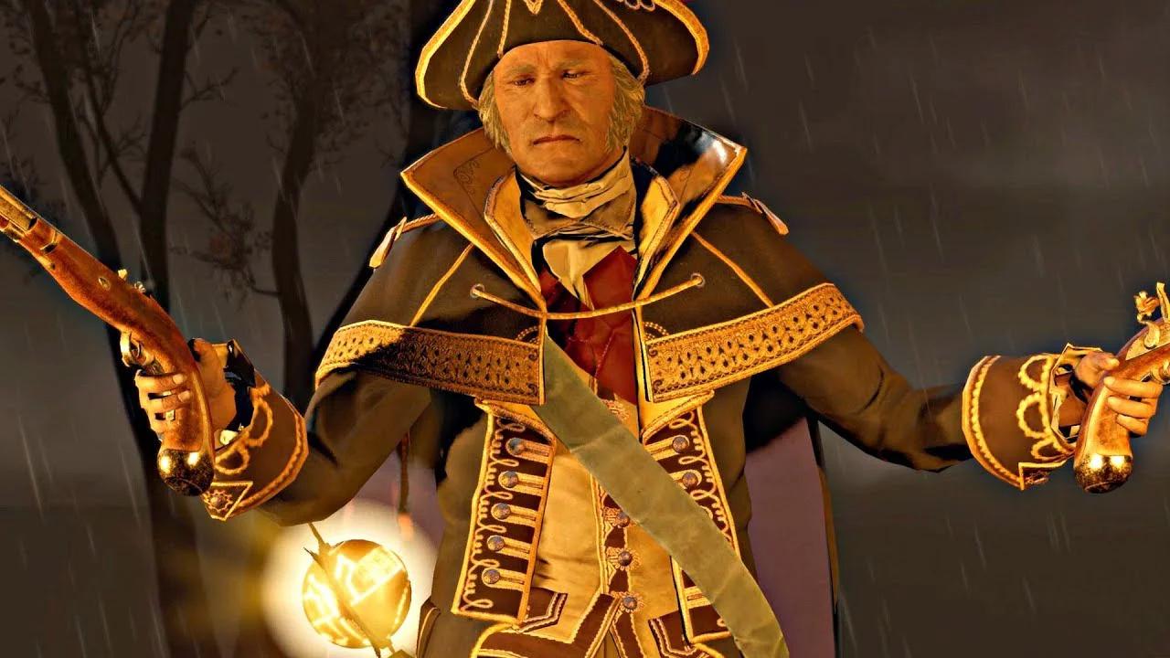 Assassin's Creed 3 - George Washington Boss Fight (PS4 Pro) Tyranny of ...