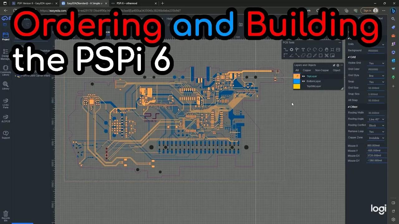 PSPi 6 - Ordering the PCB, Building the PSPi, and Answering Questions