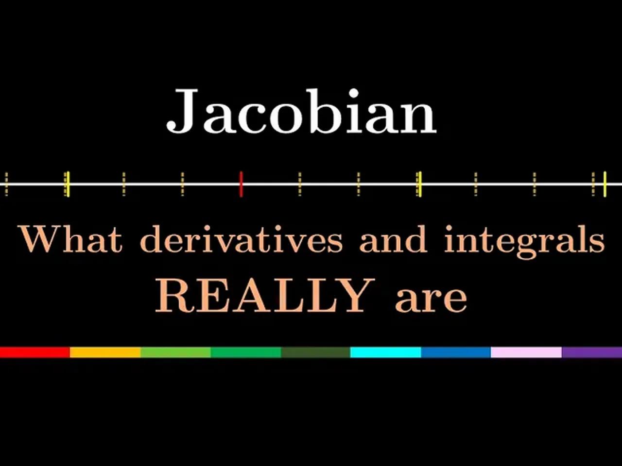 What is Jacobian? The right way of thinking derivatives and integrals