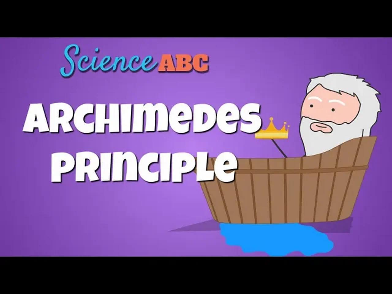 Archimedes Principle Explained In Really Simple Words