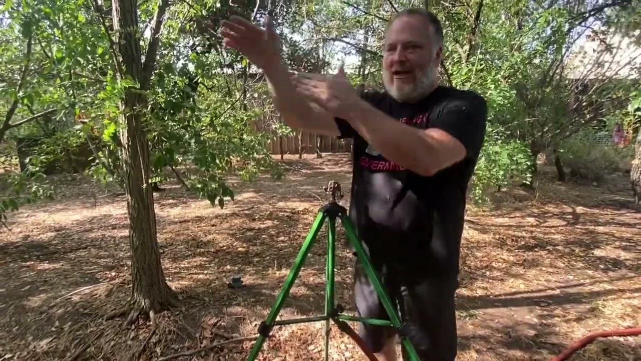 Orbit Tripod Impact Sprinkle - Full Review - How to Adjust - Links Below 👇