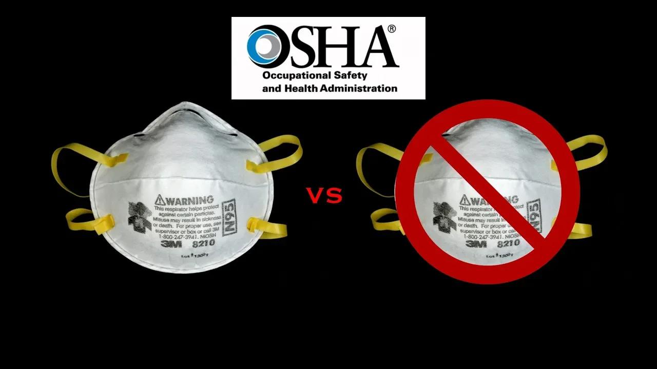 Mask vs No Mask OSHA Regulation Air Quality Safety Test