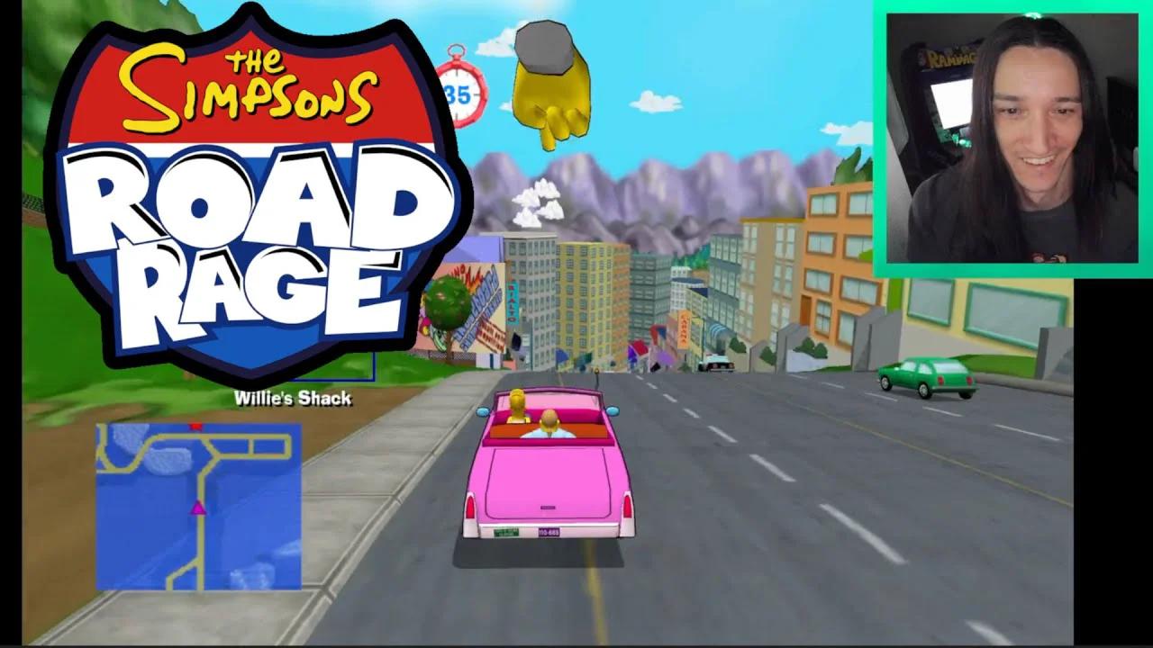 The Simpsons Road Rage Gameplay