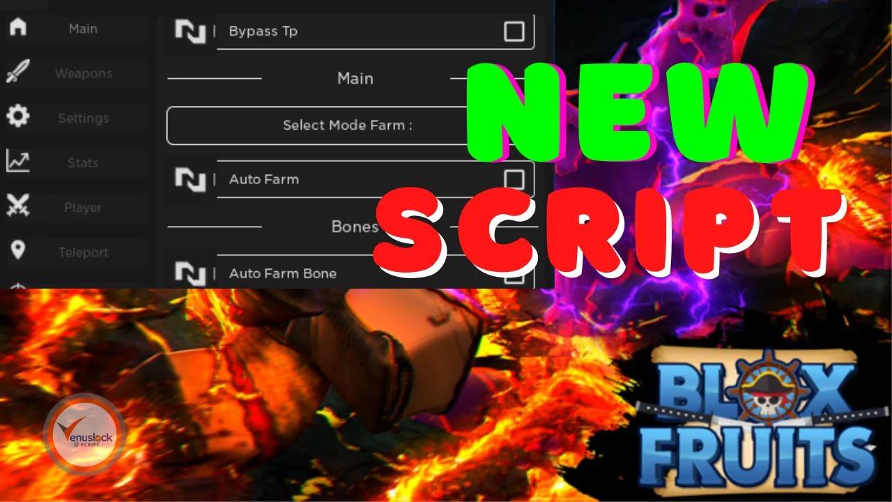 Blox Fruits NEW Script GUI Download | Fast Money And Fast Level | No ...