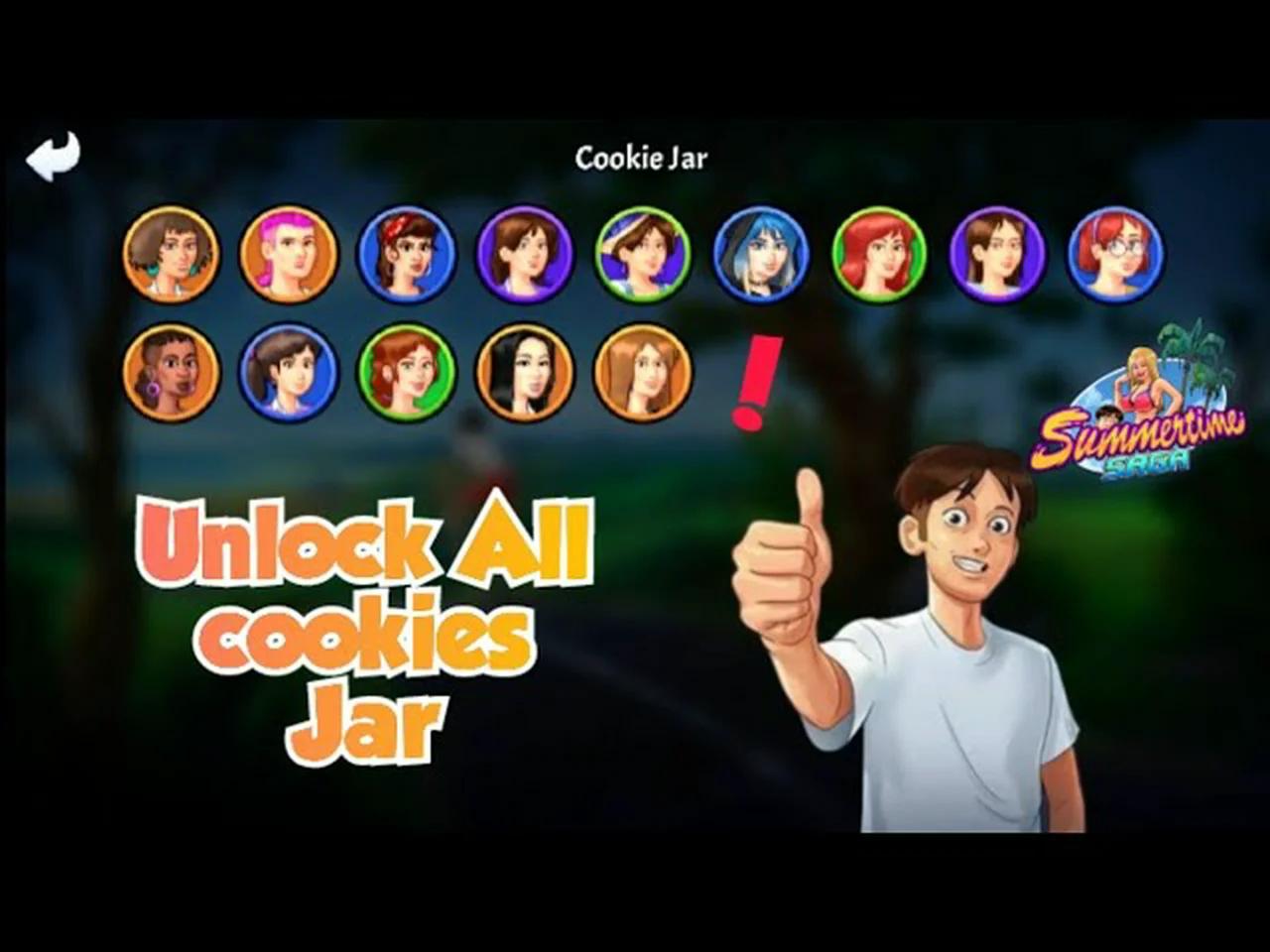 How to Unlock All Cookie Jar in Summertime Saga Easy