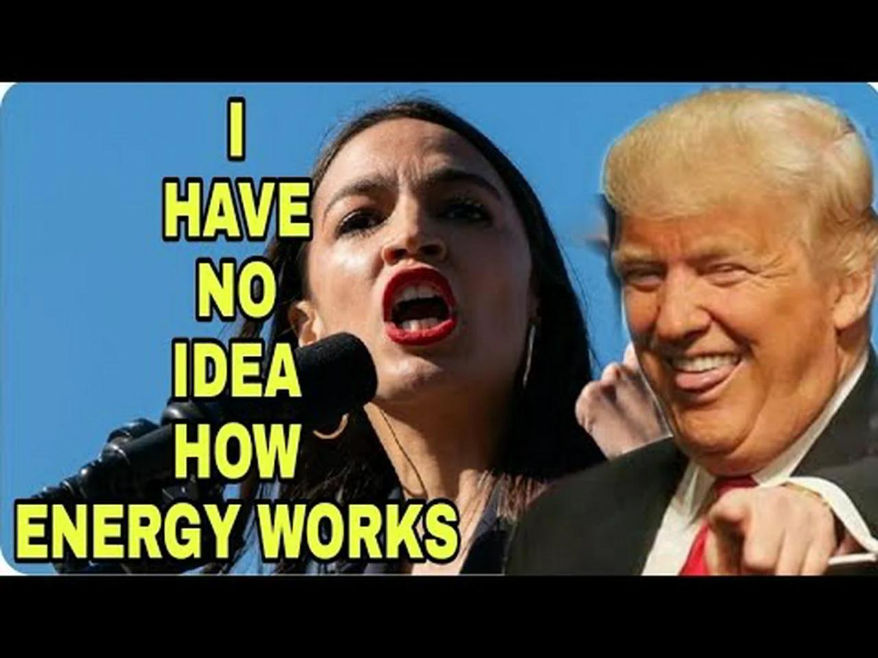 OCASIO CORTEZ DEMANDS COAL POWER PLANTS BE SHUT DOWN TOMORROW