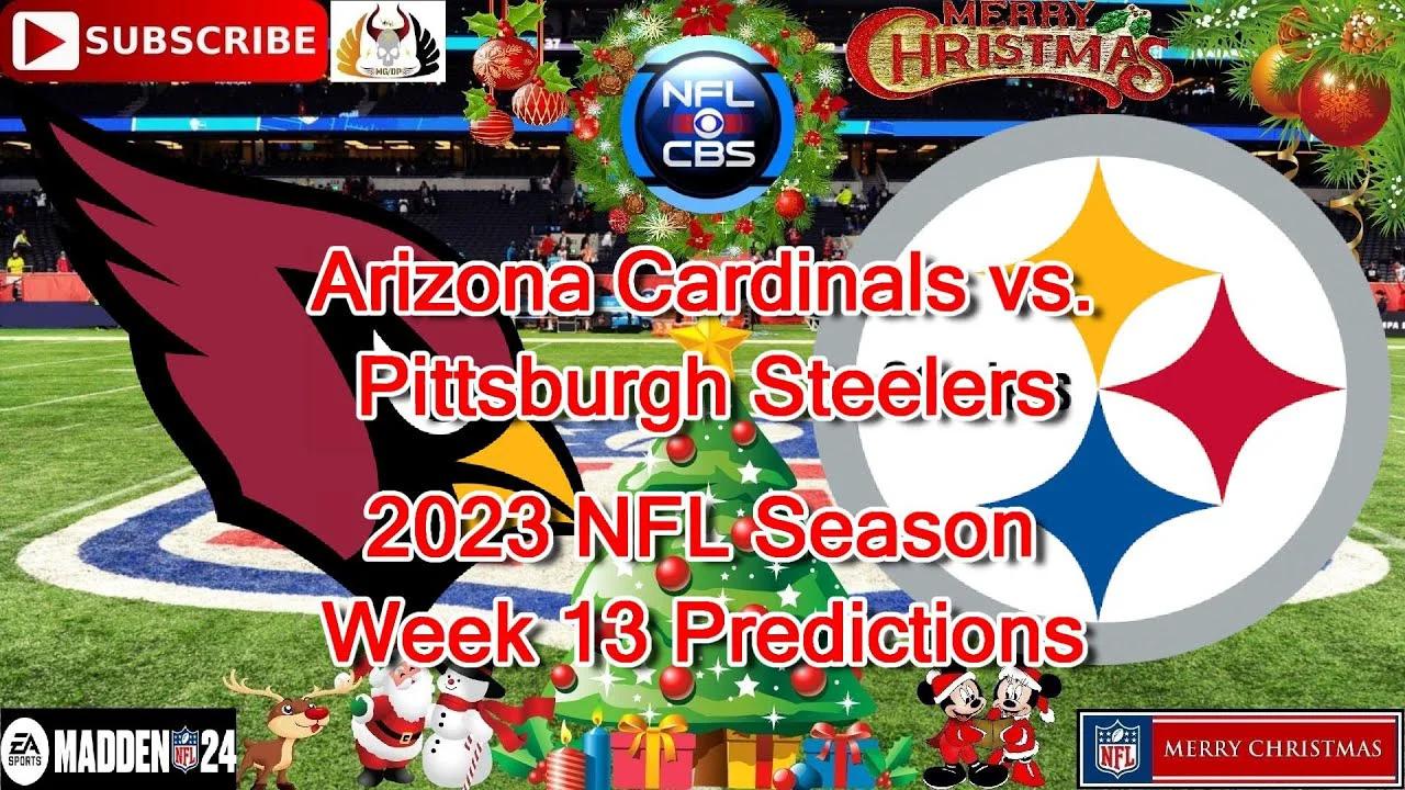 Arizona Cardinals vs. Pittsburgh Steelers | 2023 NFL Season Week 13