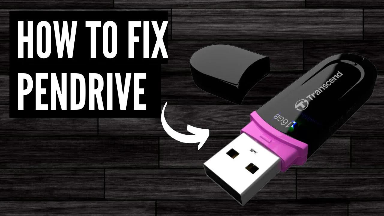 How to FIX Transcend Pen drive in Windows 10 - Learn How To Fix It Fast!