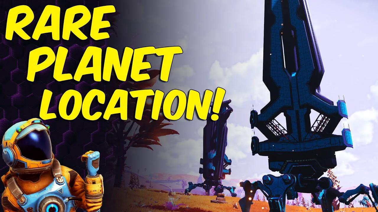 Rare Planet With Living Buildings Location! No Man's Sky Worlds Update