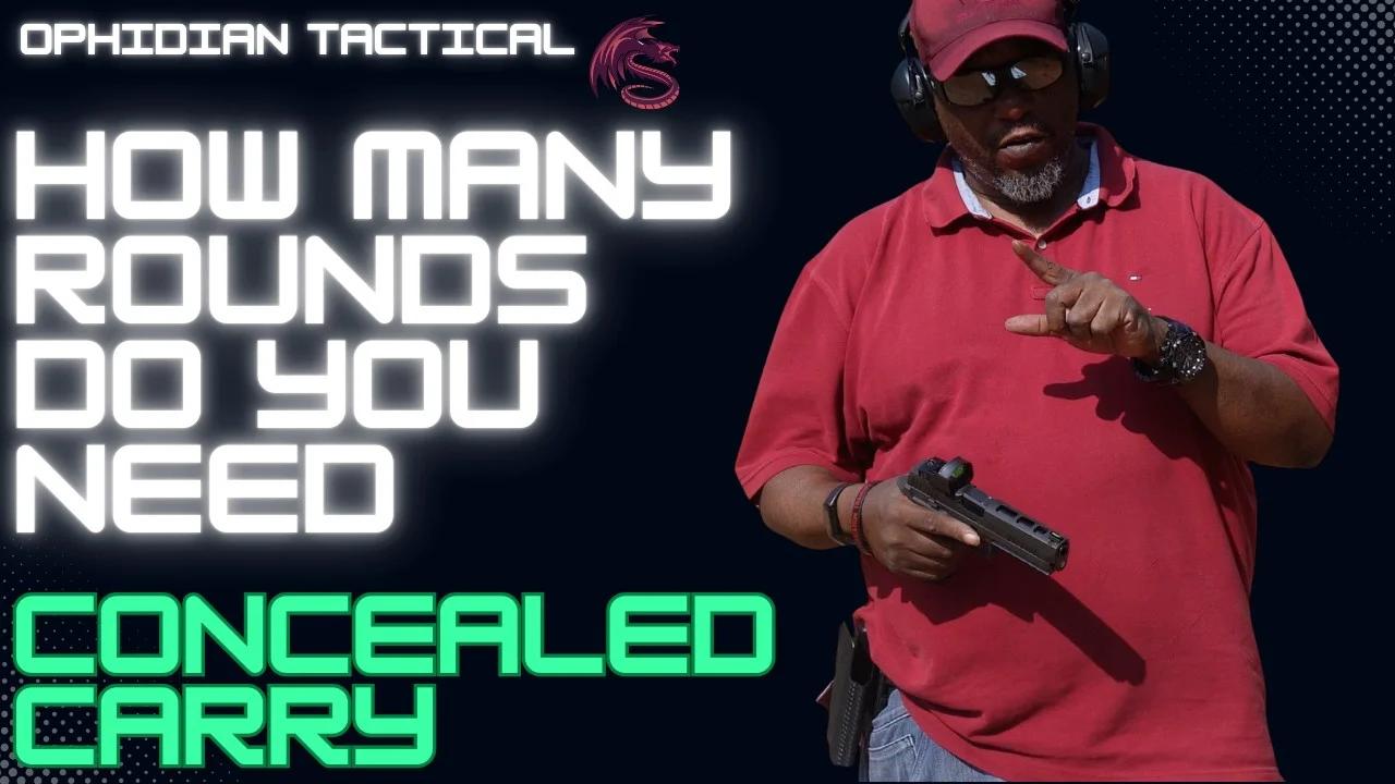 How Many Rounds Should You Carry In Your Firearm