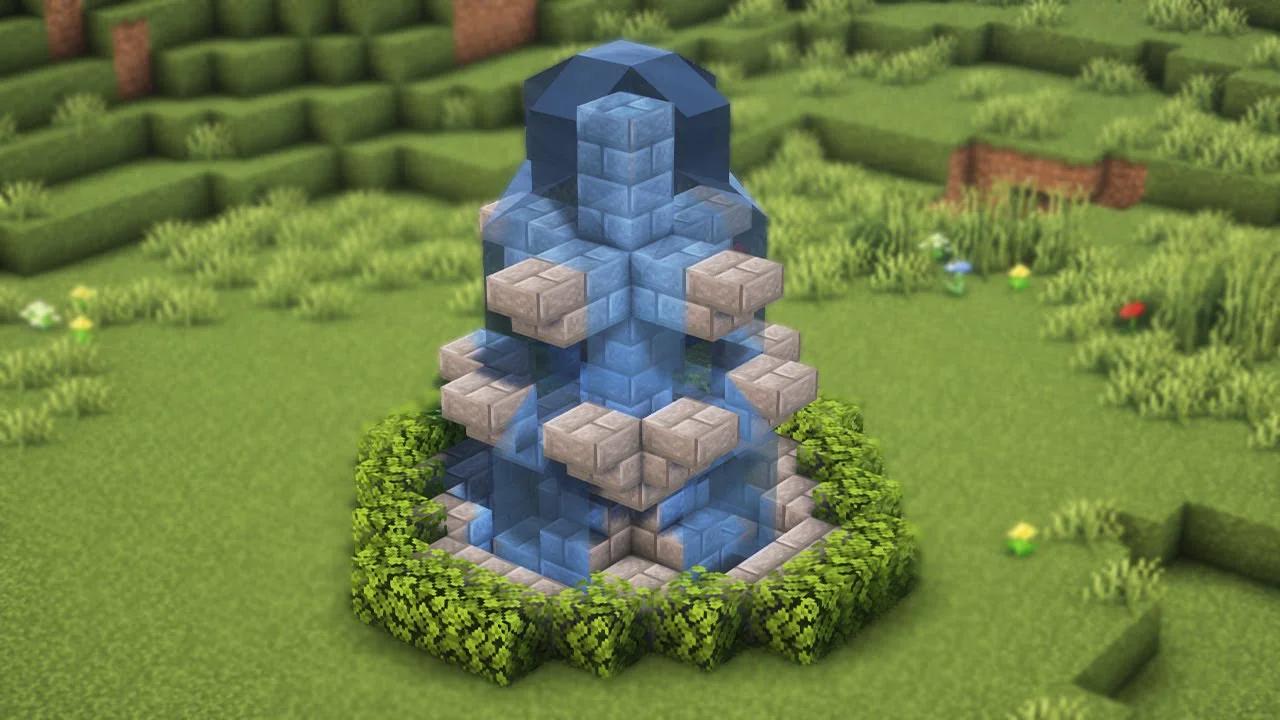 Minecraft: COMO FAZER UMA FONTE DE ÁGUA (#3)